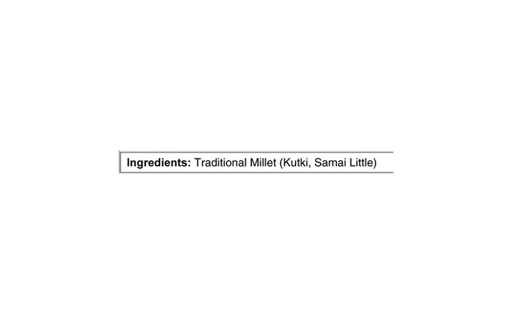 Ekgaon Parboiled Traditional Millet (Kutki, Samai -Little)    Pack  1 kilogram